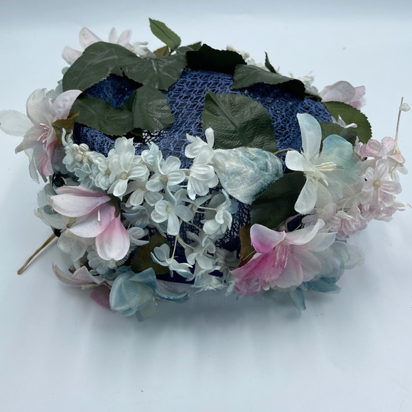 1950s Christian Dior Floral Hat - Picture 4 of 6